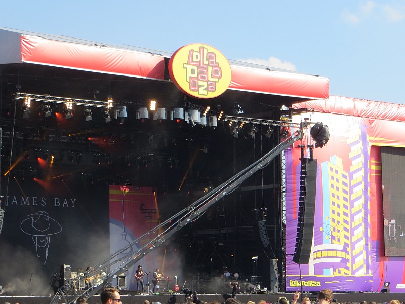 James Bay in Berlin bei Lollapalooza