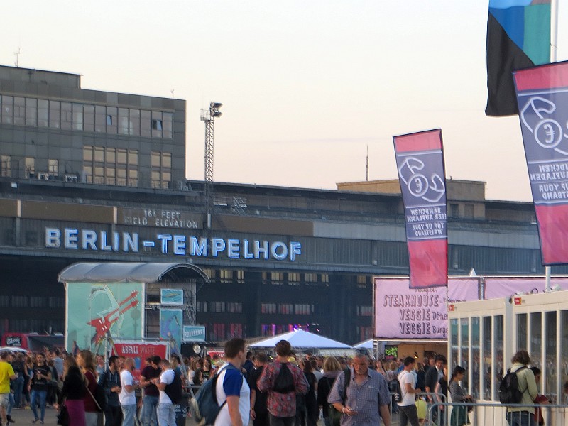 Flugfeld Tempelhof in Berlin